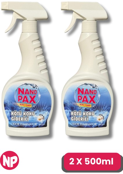 Kötü Koku Giderici Sıvı Sprey 2 x 500 ml fiyatları