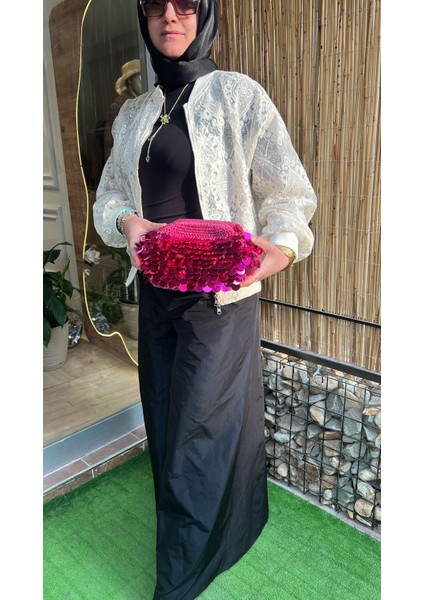 El Örgüsü Pullu Çanta fiyatları