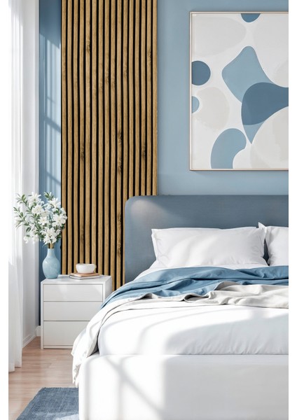 Mdf Ahşap Akustik Duvar Paneli 100X275 cm -Asos(Pvc) fiyatları