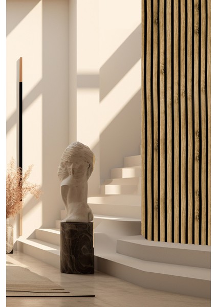 Mdf Ahşap Akustik Duvar Paneli 100X275 cm -Asos(Pvc) modelleri