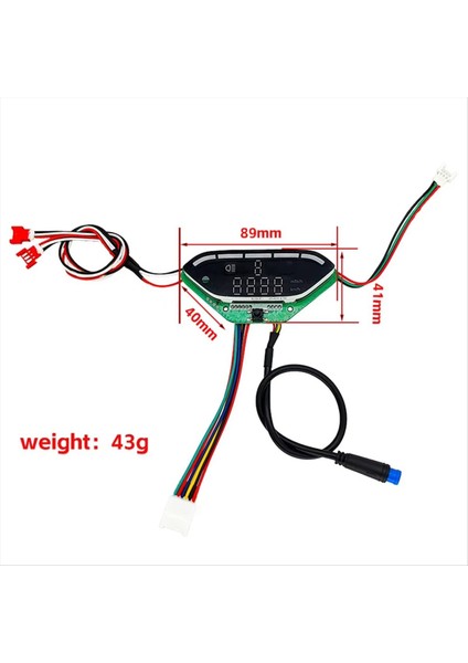 Iscooter E9T Scooter Için Elektrikli Scooter Kontrol Cihazı Motor Ölçer Kiti (Yurt Dışından) modelleri