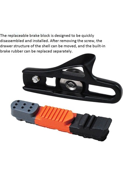 Brakco Yol Bisikleti Fren Balataları Bisiklet C Fren Balatası Bisiklet Parçaları Siyah (Yurt Dışından) fiyatları