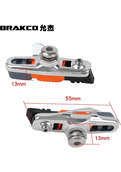 Brakco Yol Bisikleti Fren Balataları Bisiklet C Fren Balatası Bisiklet Parçaları Siyah (Yurt Dışından) indirimleri