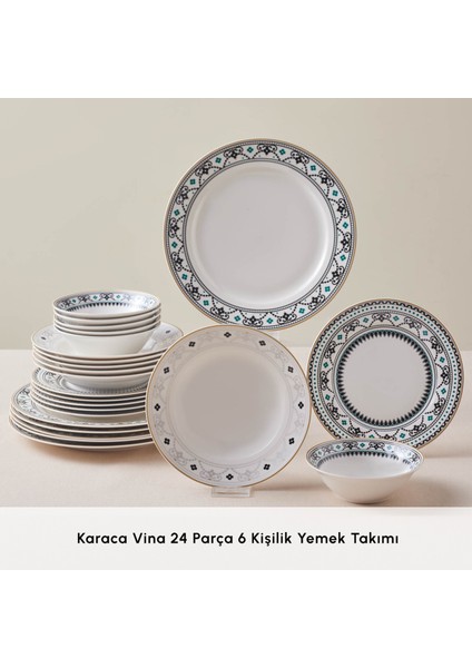 Vina 24 Parça 6 Kişilik Yemek Takımı modelleri