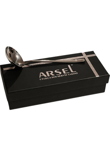 Miray Mini Sos & Servis Takımı Sade 304 Kalite 5 Parça modelleri