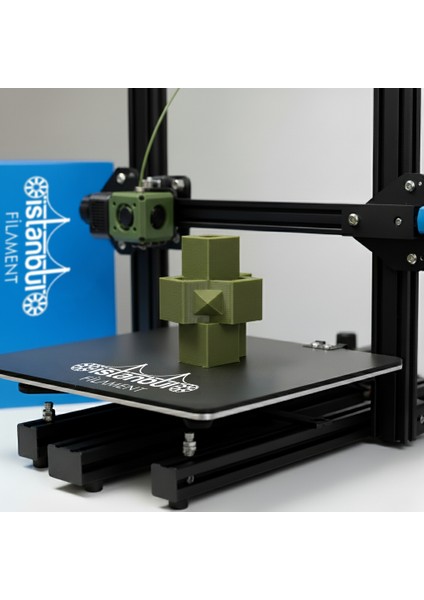 Istanbul Filament 3D Baskı Pla Filament Asker Yeşili - Haki 1 kg Ø 1,75MM ± 0,05 mm Bambu Lab Uyumlu modelleri