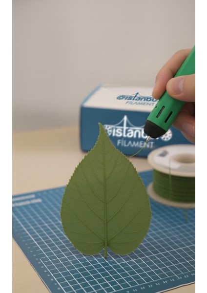 Istanbul Filament 3D Baskı Pla Filament Asker Yeşili - Haki 1 kg Ø 1,75MM ± 0,05 mm Bambu Lab Uyumlu