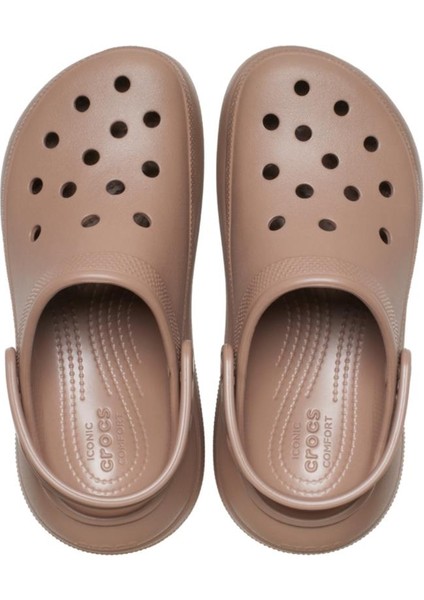 Crush Clog Kadın Terlik - Kahverengi fırsatları