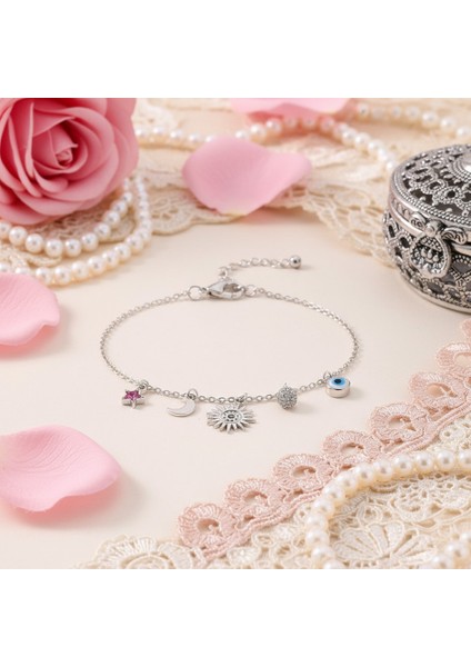 316L Paslanmaz Çelik Kadın Güneş Bileklik | Yusso fiyatları