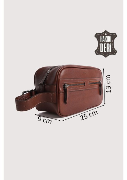 Hakiki Deri Erkek Takım Çantası Taba SMR8518 fiyatları
