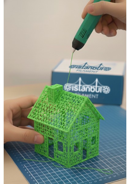 Istanbul Filament 3D Baskı Pla Filament Fıstık Yeşil 1 kg Ø 1,75MM ± 0,05 mm Bambu Lab Uyumlu
