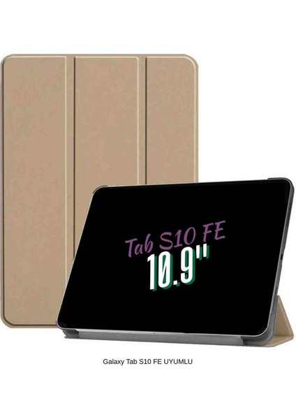 Galaxy Tab S10 Fe Uyumlu 10.9" Katlanabilen Standlı Smart Cover Akıllı Tablet Kılıfı indirimleri