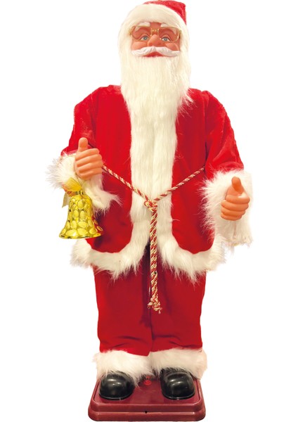 Yılbaşı 120CM Hareketli Noel Baba Şarkı Söyler modelleri