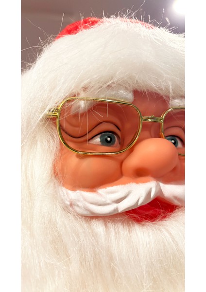 Yılbaşı 120CM Hareketli Noel Baba Şarkı Söyler