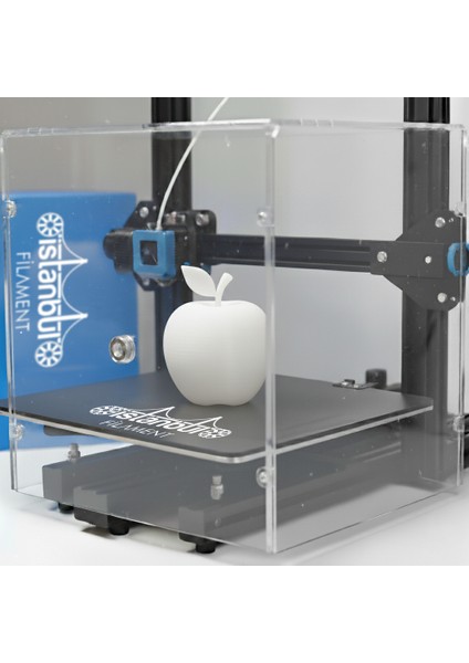 Istanbul Filament 3D Baskı Petg Filament Naturel Şeffaf 1 kg Ø 1,75MM ± 0,05 mm (Bambu Lab Uyumlu)