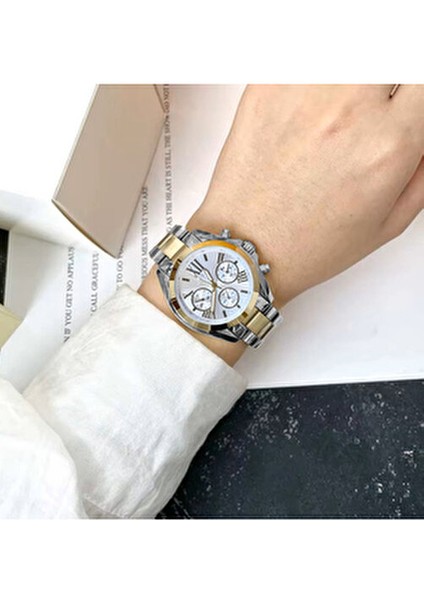 Kadın Kol Saati Mk Model Limited Edition Metal Kasa ve Kayış ile Şık Tasarım