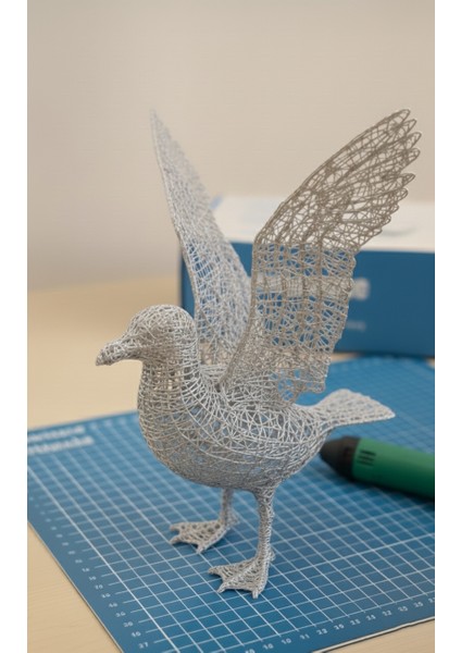 Istanbul Filament 3D Baskı Pla Filament Gümüş 1 kg Ø 1,75MM ± 0,05 mm Bambu Lab Uyumlu