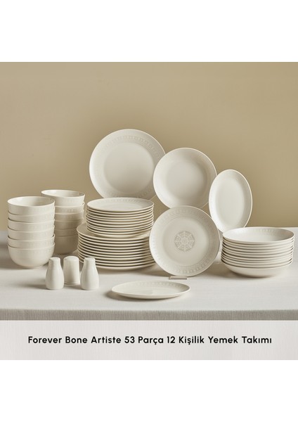 Forever Bone Artiste 53 Parça 12 Kişilik Yemek Takımı modelleri