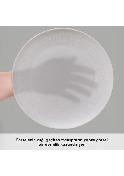 Forever Bone Artiste 53 Parça 12 Kişilik Yemek Takımı