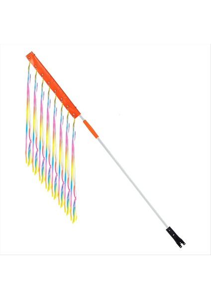 Güvenli Yansıtıcı Uyarı Bayrağı Için Direkli Ayarlanabilir Bisiklet Bayrağı (Yurt Dışından)