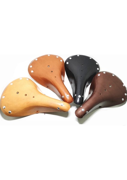 Retro Vintage Bisiklet Sele Minderi 3 Yaylı, Kahverengi (Yurt Dışından) fiyatları