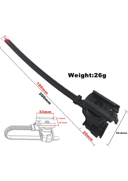 Navi 800 NAVI800 500 Ayarlanabilir Bisiklet Far Lambası Braketi (Yurt Dışından) fiyatları