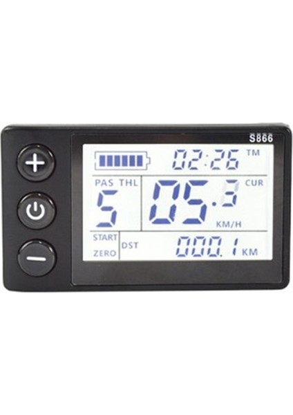 Su Geçirmez Fişli Elektrikli Bisiklet LCD Ekran Metre Kontrol Paneli (Yurt Dışından) fiyatları