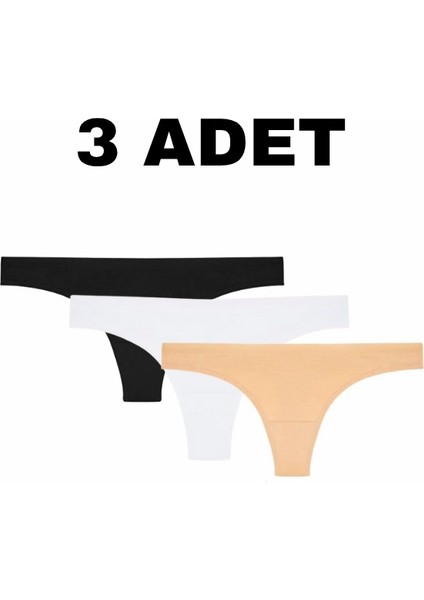3'lü Set Pamuklu Tanga Külot