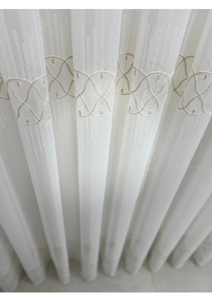 Nivemeshome V-117 Marina Gold 1/3 Bambu Tül Perde indirimleri