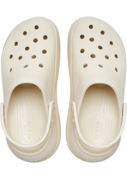 Crush Clog Kadın Terlik - Krem fırsatları