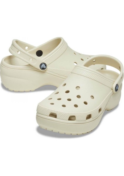 Classic Platform Clog W Kadın Terlik - Kemik modelleri