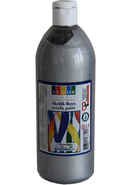 SD1109-23 Akrilik Boya 500ML Gümüş