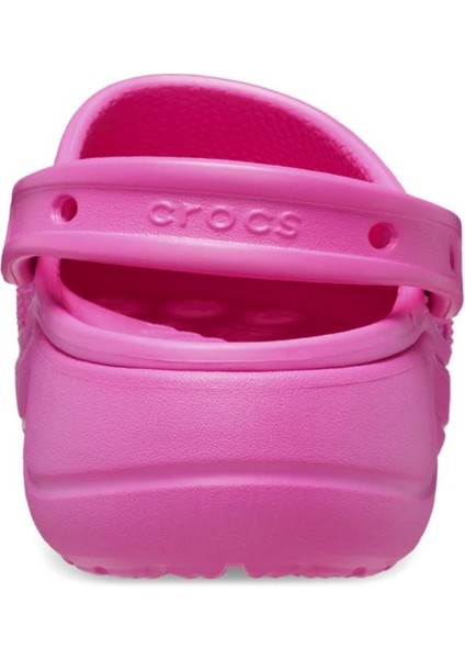 Baya Platform Clog Kadın Terlik - Neon Pembe indirimleri