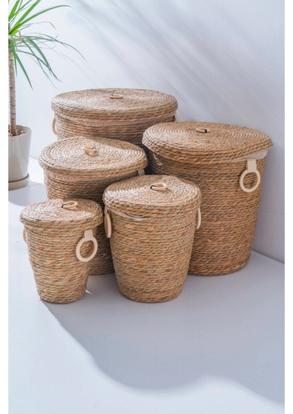 Lina Hasır 5 Li Çok Amaçlı Sepet Seti fiyatları