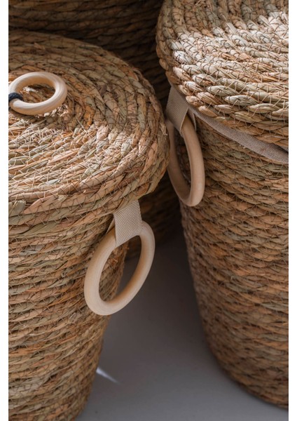 Lina Hasır 5 Li Çok Amaçlı Sepet Seti fırsatları