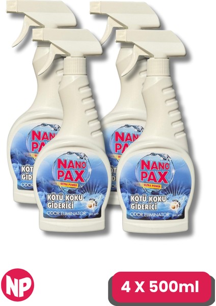 Kötü Koku Giderici Sıvı Sprey 4 x 500 ml fiyatları