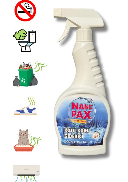 Kötü Koku Giderici Sıvı Sprey 4 x 500 ml modelleri