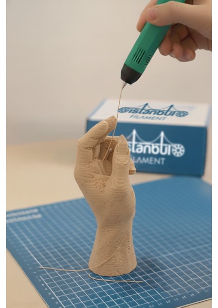 Istanbul Filament 3D Baskı Pla Filament Ten Rengi 1 kg Ø 1,75MM ± 0,05 mm Bambu Lab Uyumludur