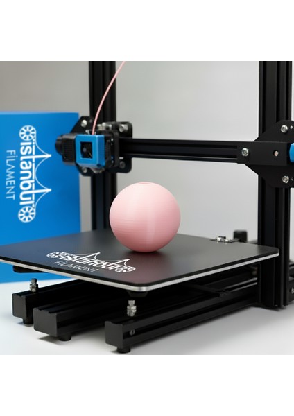 Istanbul Filament 3D Baskı Pla Filament Pastel Pembe 1 kg Ø 1,75MM ± 0,05 mm Bambu Lab Uyumlu fırsatları