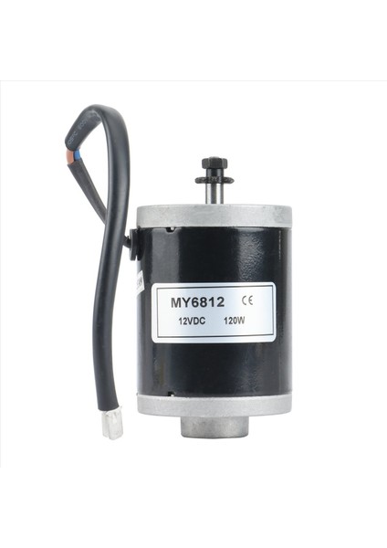 Fırçalı Motor MY6812 12V 120W Kayış Kasnaklı Yüksek Hızlı Motor (Yurt Dışından)