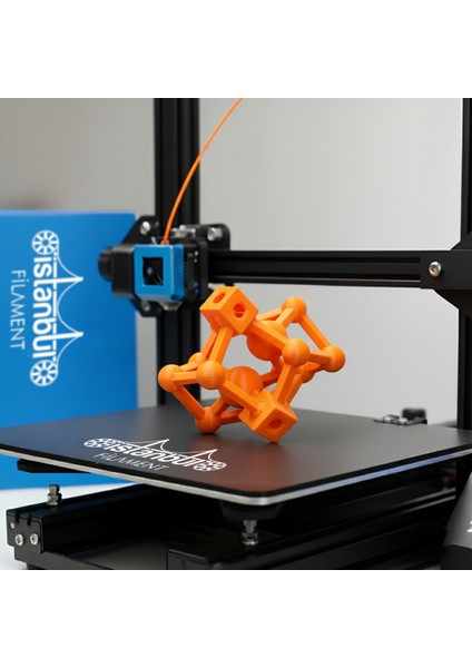 Istanbul Filament 3D Baskı Pla Filament Turuncu 1 kg Ø 1,75MM ± 0,05 mm Bambu Lab Uyumlu fiyatları