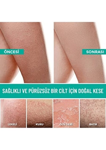 3'lü Kese Seti Cilt Temizliği için İnce Orta Kalın Kese 3 Adet indirimleri