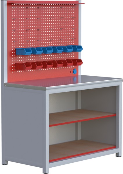 1.30 Metre Raflı Çalışma Tezgahı modelleri