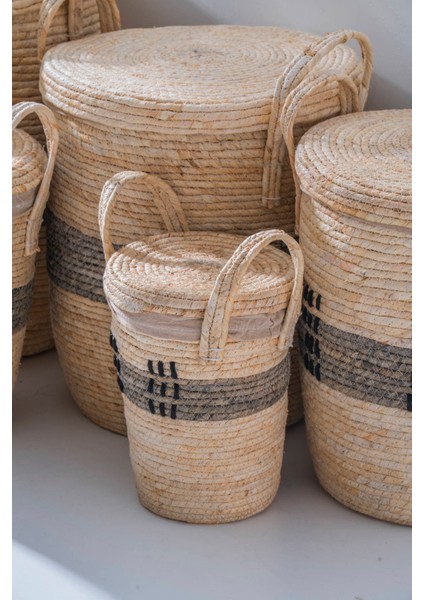 Mira Hasır 5 Li Çok Amaçlı Sepet Seti fiyatları