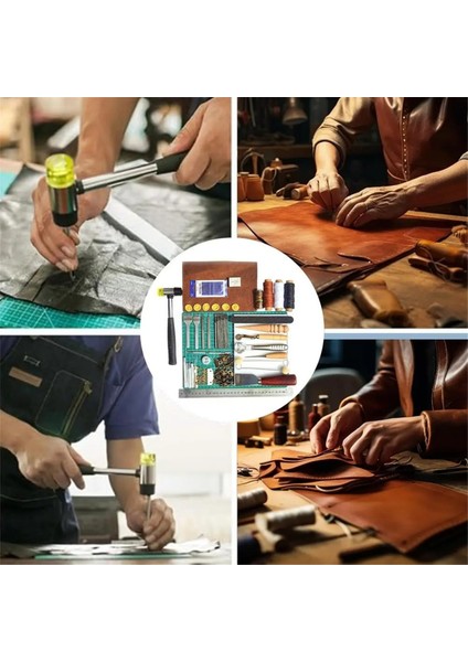 Manuel Deri Işleme Aleti Deri Işleme Alet Seti (Yurt Dışından) fırsatları