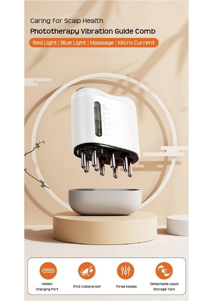 Yeni Saç Derisi Yağı Aplikatörü Masaj Aleti Saç Dökülmesine Karşı Bitkisel Tonik Saç Sıvısı Rehberi Elektrikli Baş Masajı Tarak Aplikatörü (Yurt Dışından) indirimleri