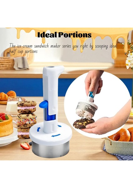 Dondurma Sandviç Makinesi Tek Elle Dondurma Sandviç Kepçesi (Yurt Dışından) indirimleri