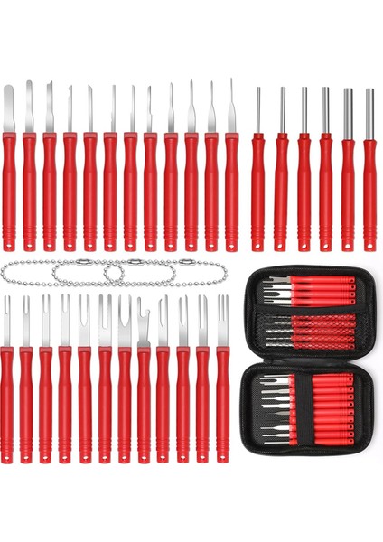 30+4p Terminal Pimi Çıkarma Alet Takımı, Elektrik Konnektörü Pimi Çıkarma (Yurt Dışından)