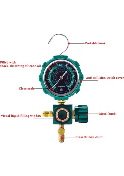 Klima Florür Ekleme Aracı Basınç Form Göstergesi Vanası (Yurt Dışından) fırsatları