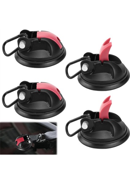 Vantuzlu Kancalar, 4'lü Paket, Vantuzlu Kamp Seti, Vantuzlu Kancalar (Yurt Dışından)